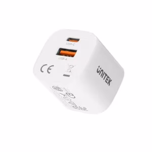 UNITEK 33W Dual Port Wall Charger PD QC 3.0