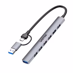 UNITEK H1209AGY01 uHUB S7 7 in 1 USB Hub