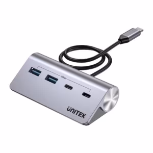UNITEK H1337AGY01 uHUB Q4 4 in 1 USB C Hub
