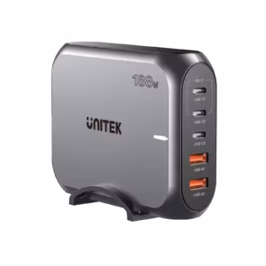 UNITEK P1234AGY01 EU 188W PD3.1 Desktop GaN Charging Station