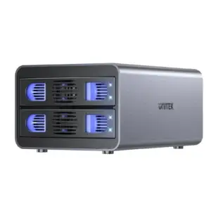 UNITEK S1308B01 EU 2 Bay RAID External Hard Drive Enclosure