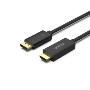UNITEK V1608A DisplayPort 1.2 to HDMI 4K Cable 1.8 Meter