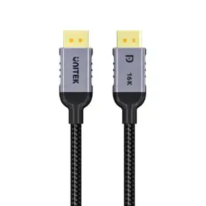 UNITEK C1626GY01 DisplayPort 2.1 Cable 8K@120Hz 240Hz