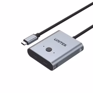 UNITEK D1078A USB C 3.2 Gen 2 Bidirectional Switch 2 in 1 1 in 2
