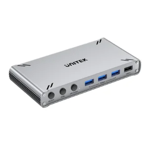 UNITEK D1118AGY01 EU USB C 10Gbps HDMI KVM Switch