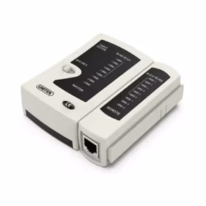 UNITEK OT40GY Network Cable Tester for RJ45 Ethernet RJ11 Telephone Lines