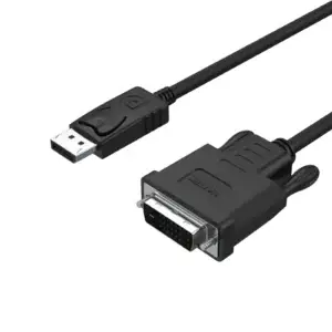 UNITEK Y 5118BA DisplayPort to DVI D Cable 1.8 Meter