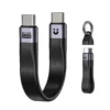 UNITEK C14179ABK01 0.13M USB4 Keychain Cable 240W Cable PD3.1 40Gbps.webp