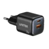 UNITEK P1128ABK01 EU Zeno 20W Dual Port GaN Wall Charger EU Plug Black.webp