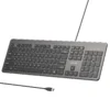 UNITEK T052AGY01 US SlimTap Ultra Light Wired Keyboard 104 Keys.webp