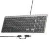 UNITEK T053AGY01 US SlimTap Ultra Light Wired Keyboard with 99 Keys.webp