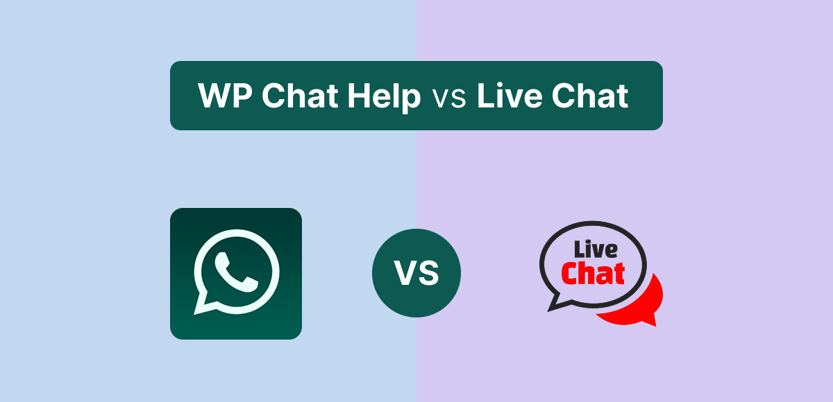 WhatsApp Chat vs Live Chat – 7 Key Differences (2026)
