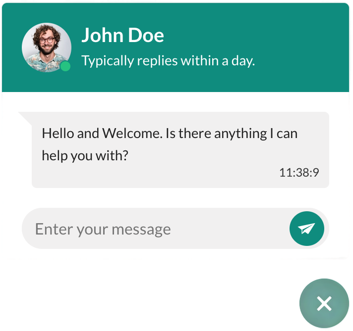 Pre-Chat Message