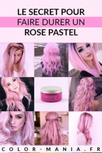cheveux pastels roses : Comment les faire durer ?