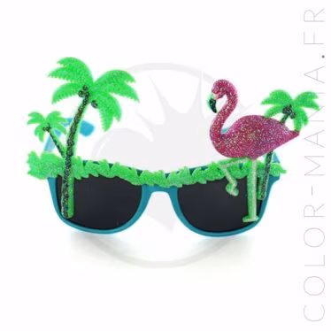 Lunettes Fantaisie Tropical | Color-Mania