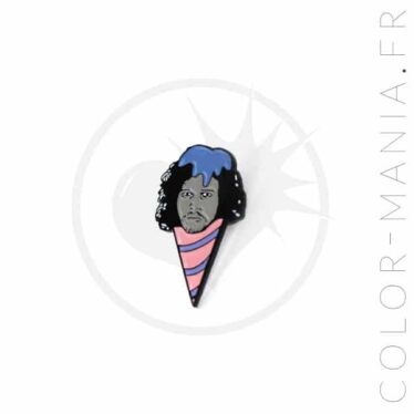 Pin's Jonny Snowcone Rose et Bleu | Color-Mania