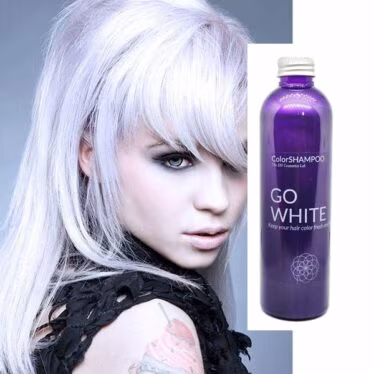 Shampoing Coloré Cheveux Blancs - Go White | Color-Mania