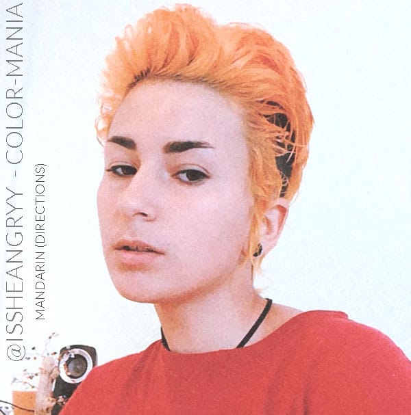 Merci @issheangryy :) Coloration Cheveux Mandarine – Directions | Color-Mania
