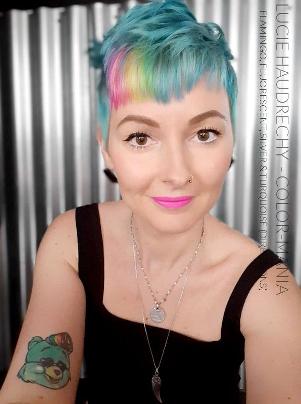 Merci Lucie Haudrechy :) Coloration Cheveux Jaune Fluo – Directions | Color-Mania