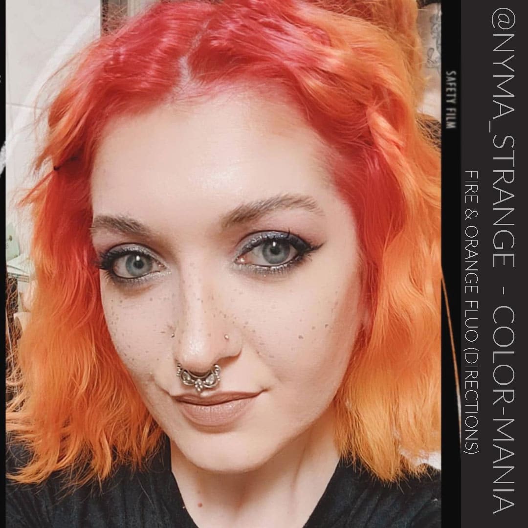 Merci @nyma_strange :) Coloration Cheveux Rouge "Fire" – Directions | Color-Mania