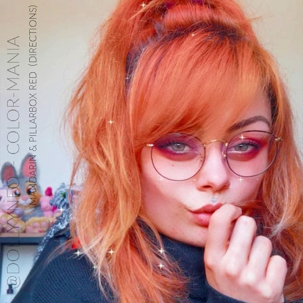 Merci @dollyyneo :) Coloration Cheveux Mandarine – Directions | Color-Mania