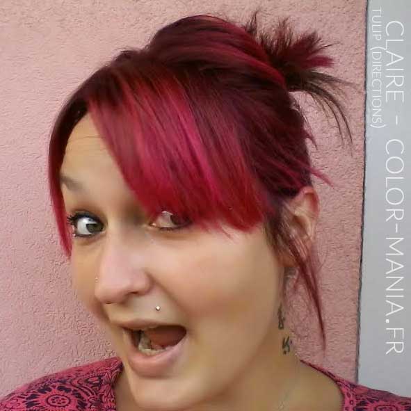 Coloration Cheveux Rose Tulipe – Directions – Image 6
