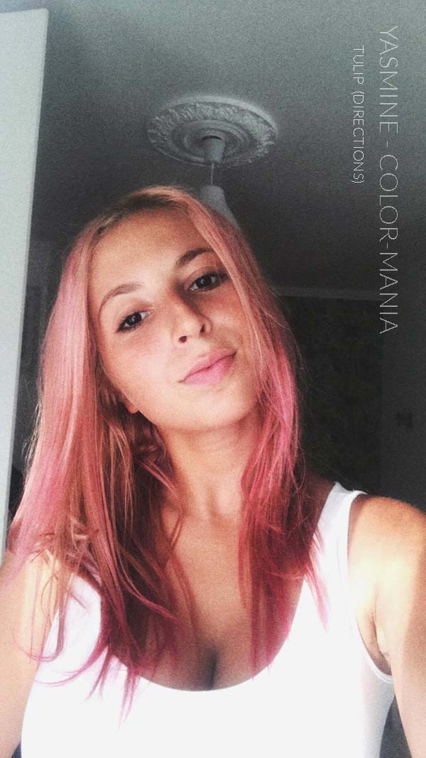 Merci Yasmine :) Coloration Cheveux Rose Tulipe – Directions | Color-Mania