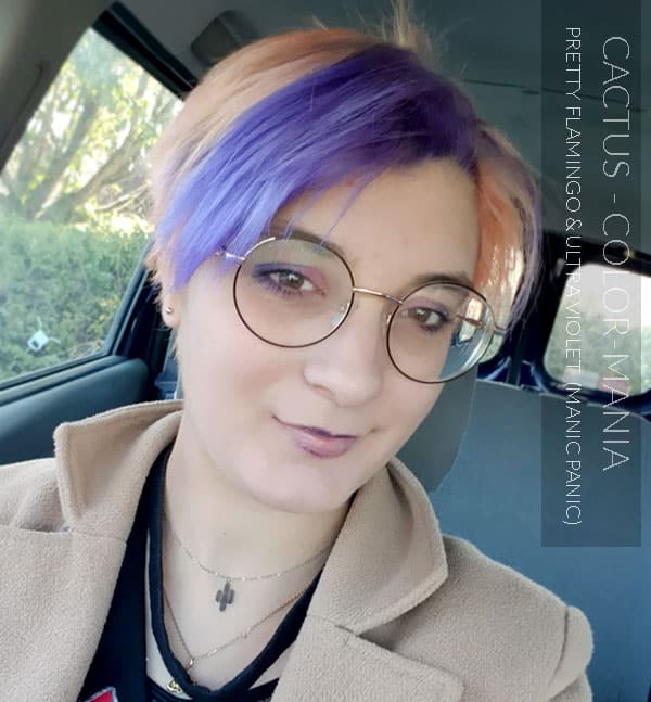 Merci Cactus :) Coloration Cheveux Corail Pretty Flamingo UV - Manic Panic | Color-Mania