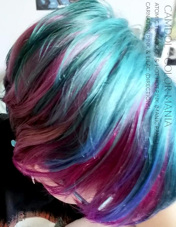 Merci Camdol :) Coloration Cheveux Rose Bonbon - Directions | Color-Mania