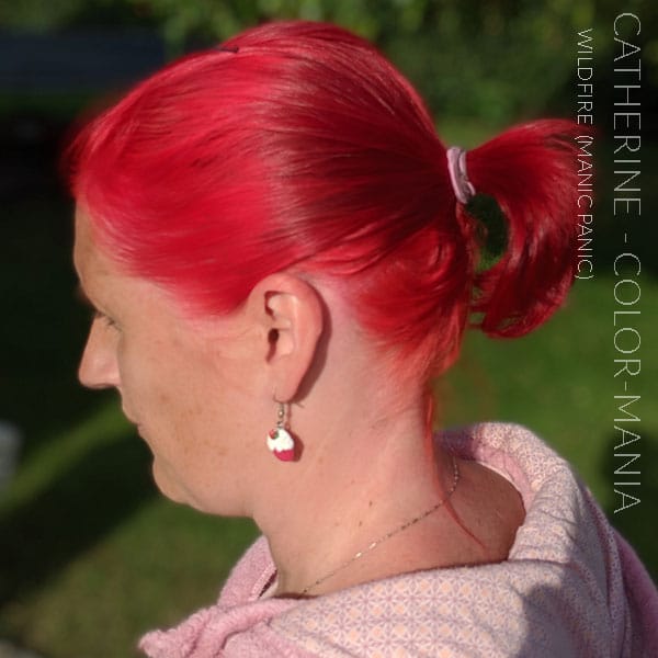 Merci Catherine :) Coloration Cheveux Rouge Wildfire - Manic Panic | Color-Mania
