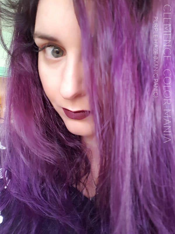 Merci Clemence ! Purple Haze Manic Panic Color-Mania