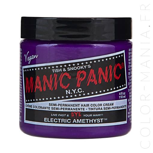 Coloration Cheveux Violet Electric Amethyst - Manic Panic | Color-Ma