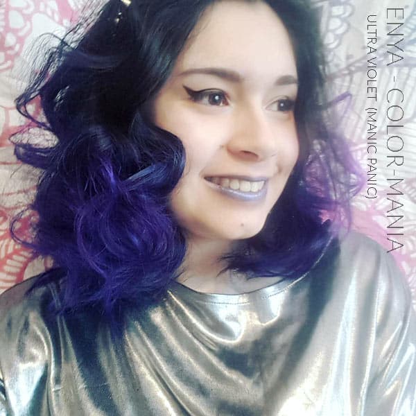 Merci Enya :) Coloration Cheveux Ultra Violet - Manic Panic | Color-Mania