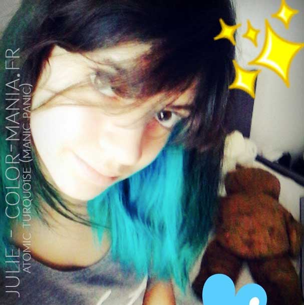 Coloration Cheveux Atomic Turquoise - Manic Panic – Image 12