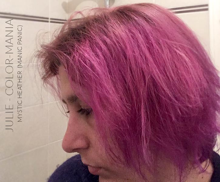 Merci Julie :) Coloration Cheveux Lavande Mystic Heather - Manic Panic | Color-Mania