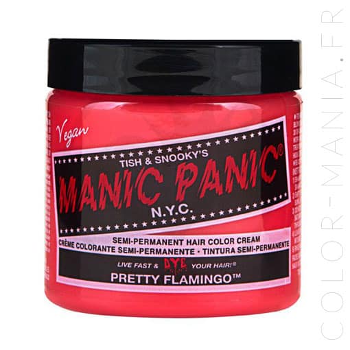 Coloration Cheveux Flamand Rose - Manic Panic | Color-Mania