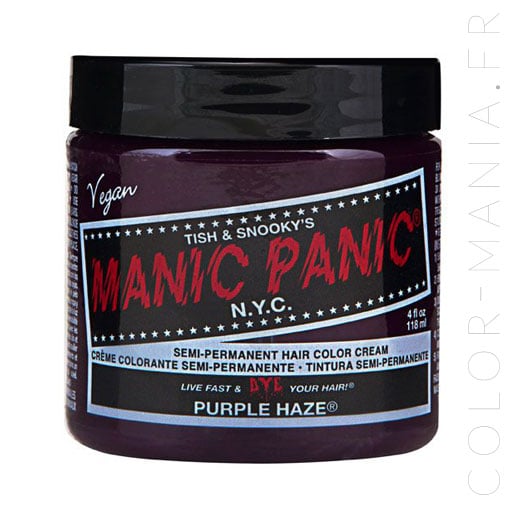 Coloration Cheveux Violet Purple Haze - Manic Panic | Color-Mania
