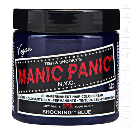 Coloration Cheveux Bleu Shocking Blue – Manic Panic – Image 3