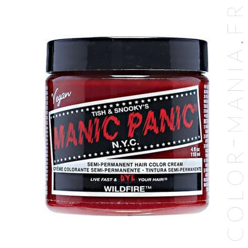 Coloration Cheveux Rouge Wildfire - Manic Panic – Image 3