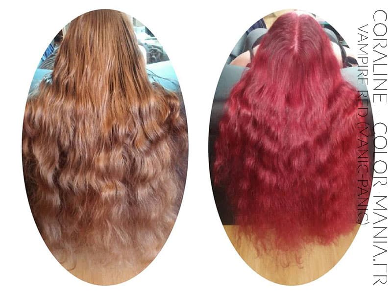 Coloration Cheveux Rouge Vampire Red - Manic Panic | Color-Mania