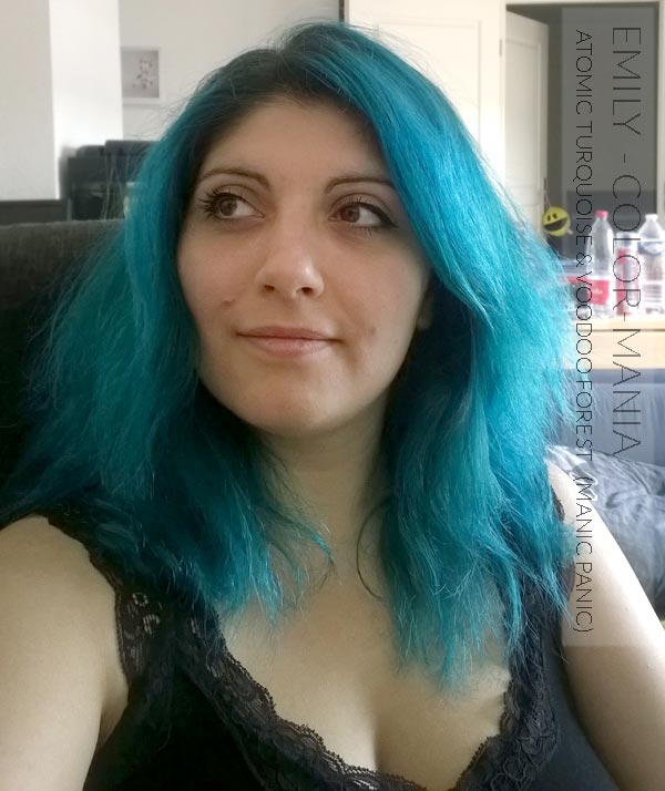 Merci Emily :) Coloration Cheveux Vert Voodoo Forest - Manic Panic | Color-Mania