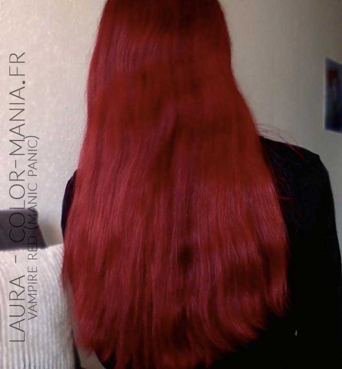 Coloration Cheveux Rouge Vampire Red - Manic Panic – Image 15