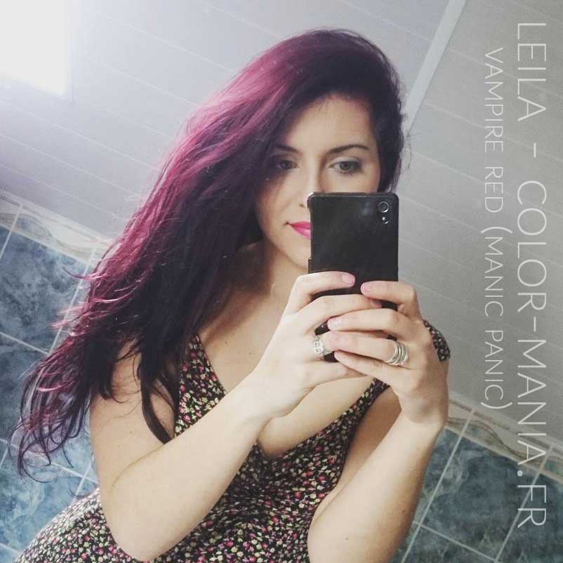 Coloration Cheveux Rouge Vampire Red - Manic Panic – Image 16