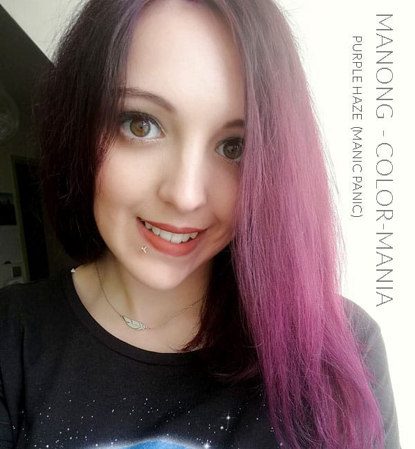 Merci Manong :) Coloration Cheveux Violet Purple Haze - Manic Panic | Color-Mania