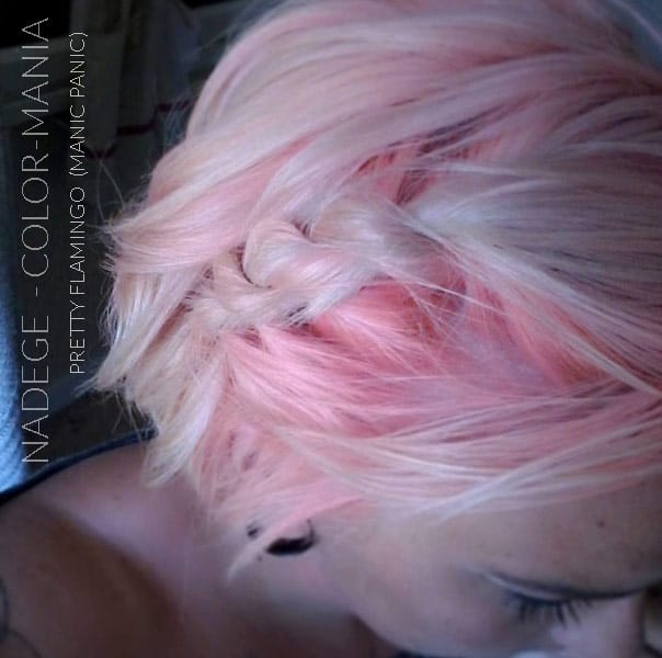 Merci Nadège :) Coloration Cheveux Corail Pretty Flamingo UV - Manic Panic | Color-Mania