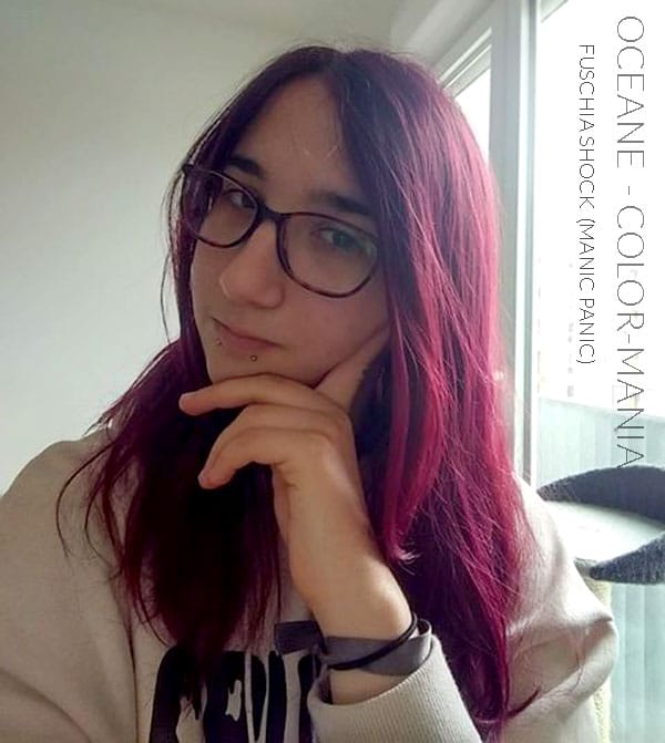Merci Oceane :) Coloration Cheveux Rose Fuschia Shock - Manic Panic | Color-Mania