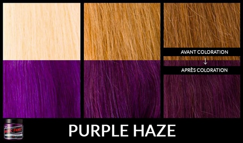Coloration Cheveux Violet Purple Haze - Manic Panic – Image 2