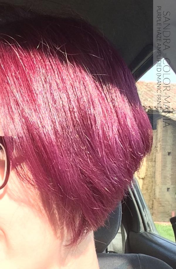 Gracias Sandra :) - Coloración Cabello Violeta Purple Haze - Manic Panic | Color-Mania