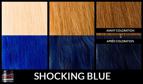 Coloration Cheveux Bleu Shocking Blue – Manic Panic – Image 5