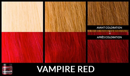 Coloration Cheveux Rouge Vampire Red - Manic Panic – Image 14